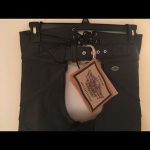 Harley-Davidson Women’s Basic Skins Leather Chaps